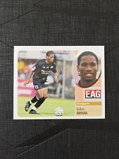 PANINI Rookie Didier DROGBA Guingamp Foot 2003 OM Chelsea, sticker, PSA image  picture