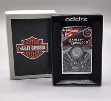 NEW 2011 HARLEY DAVIDSON Zippo lighter H-D Engine  28081 Sealed Colored Engine picture