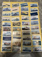 10 x Boat/ship/nautical Cigarette/tobacco Cards Random Lot 1920’s-30’s picture