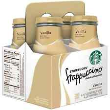 Starbucks Frappuccino Vanilla Chilled Coffee Drink, 9.5 fl oz, 4 Pack picture