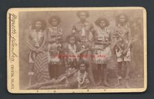 Aboriginals Australia CDV Negretti and Zambra 1884 Crystal Palace picture