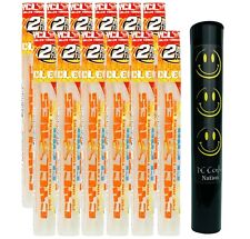 12 Tubes Cyclones Clear Pimperschnaps Pre-Rolled Cones & Pocket Protector picture