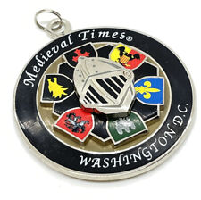Medieval Times Chicago Metal Spinner Keychain picture