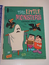 VERY RARE 1960s THE LITTLE MONSTERS COLORING  BOOK  HIGH GRADE UNUSED picture