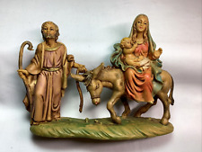 Estate Vintage Fontanini Depose Christmas Flight into Egypt Nativity Figurine X9 picture