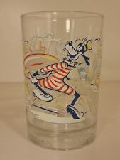 Vintage Walt Disney World 25th Anniversary Remember Magic Goofy Beach Cup Glass picture