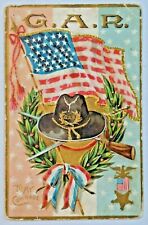 G.A.R. Decoration Day Series Postcard To My Comrade Civil War Embossed 6722 picture