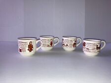 Vintage Sears Roebuck & Co 1906 Catalog Advertisement Cups/Mugs Set of 4 Designs picture