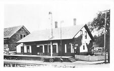 F77/ West Concord New Hampshire RPPC Postcard c1950s Railroad Depot 19 picture