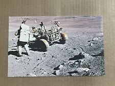 Postcard NASA Astronaut Charles Duke Moon Lunar Rover JFK Space Center Florida picture