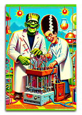 MASTERPIECES COLLECTION ACEO TRADING CARD CLASSICS SIGNATURES FRANKENSTEIN WACKY picture