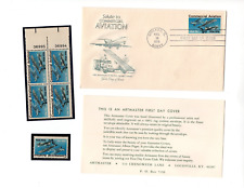 Salute to Commercial Aviation 1976 First Day of Issue Envelope 5 Unused Stamps picture
