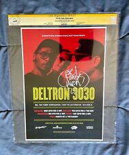 Signed DELTRON 3030 Concert Poster CGC SS hip hip DEL The Funky Homosapian rap 1 picture
