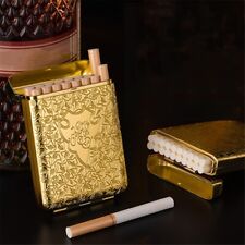 Vintage Engraved Cigarette Case Pocket Cigarette Case_yyth picture