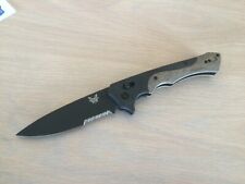 Benchmade Rukus Blackwood Design 610SBK Black S30V Combo Edge AXIS Knife picture