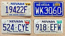 1985, 1992, 1993 NEVADA license plates – ORIGINAL vintage antique auto tags picture