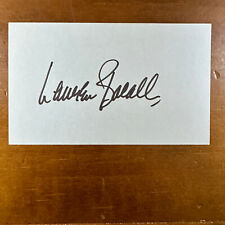 Lauren Bacall Autographed Signed Index Card 3