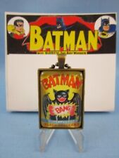 ~ RARE ~ VINTAGE 1966 BATMAN FIRECRACKERS GUMBALL MACHINE TOY CHARM  ~BANG~ picture
