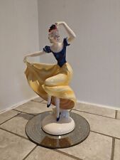  Katzhütte Vintage Lady Dancing with Grapes 🍇 Figurine Germany. picture