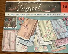 Vogart Vintage Transfers Novel “Welcome Guest” And Florals picture