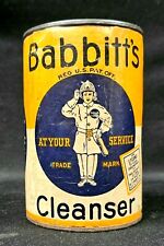 Vintage Sealed Babbitt's Cleanser At Your Service - 14 Oz. - Never Opened picture
