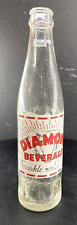 Vintage Soda Pop Beverage Bottle -Diamond Beverages, Beatrice, Nebraska picture