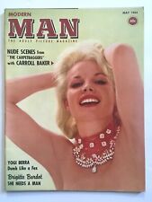 Modern Man Vol. 13 No.11 May 1964 Featuring: Carroll Baker,Yogi Berra,Bardot picture
