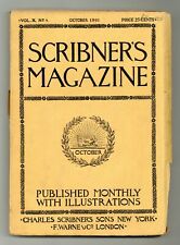 Scribner's Magazine Oct 1891 Vol. 10 #4 FR/GD 1.5 picture