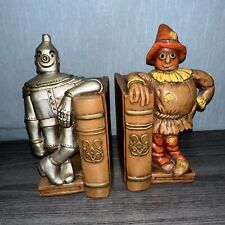 Vintage Rare Wizard Of  Chalkware Bookends picture