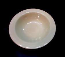 Vintage Carr China Glo Tan Grafton WV Almond Ivory Old 2x6 Restaurant Ware Bowl picture