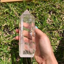 Large Clear Quartz. Natural Himalayan Tibetan High Altitude Raw 6 Sided Point picture