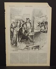 Harper's Weekly Single Pg Everything Points To A Democratic Victory 1874  A10#74 picture
