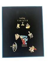 Disney Pin Set Catalog-Fantasia 65th Anniversary Boxed 7 Pc Rare LE 1500 picture