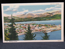 Seward Alaska Linen Postcard UNPOSTED (0050) picture