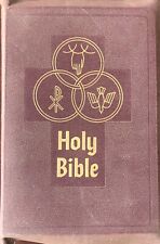 Vintage Catholic Bible, Layman's Edition (1952); Color Illustrated; with Tabs picture
