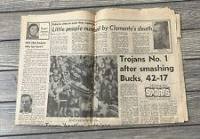 Vintage January 2 1973 Morning Star Newspaper Sports Section Collectible picture