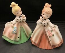 Vintage Inarco 1960’s Pair Of Lady Figural Planters. Japan. Excellent Condition picture