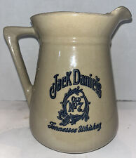 Vintage Jack Daniels No.7 Old Tennessee Whiskey Stoneware Pitcher picture