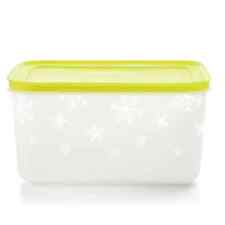 NEW TUPPERWARE freezer mate plus Medium High CONTAINER with yellow seal mates picture