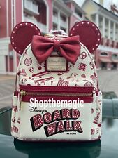 2024 Disney World Boardwalk Scented GITD Mickey Ears Snack Loungefly Backpack picture