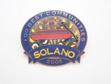 100 Best Communities for Young People Solano Vintage Lapel Pin picture