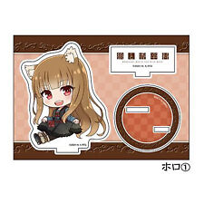 Spice and Wolf MERCHANT MEETS THE WISE WOLF Petanko Acrylic Figure Holo (1) picture