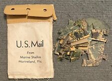 Vintage 1950s Marineland Florida Souvenir Mail Bag with Puzzle picture