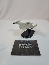 Franklin Mint pewter Star Trek Romulan Bird of Prey Warship with stand and C.O.A picture