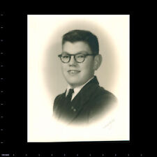 Vintage Photo PORTRAIT OF BOY WITH GLASSES picture