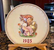 Vintage  MJ Hummel Annual Plate 1985 “Chick Girl” Germany picture