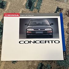 1989 Honda Concerto Brochure Civic Australia picture