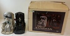 1996 DC/Vertigo SANDMAN PORCELAIN BOOKEND SET~used, in box, complete~Neil Gaiman picture