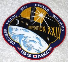 ISS Expedition 22 Int'l Space Station Research Official NASA Patch Sticker picture
