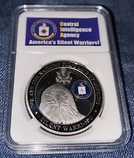 - Central Intelligence Agency CIA Challenge Coin In Display Case Spy Group CIA picture